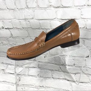 Cole haan brown leather loafers 7.5 AA